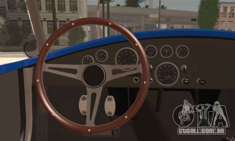 Shelby Cobra V10 TT Black Revel para GTA San Andreas