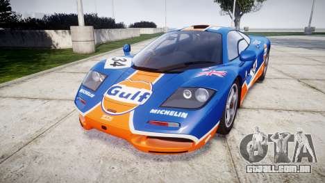 McLaren F1 1993 [EPM] Gulf 34 para GTA 4