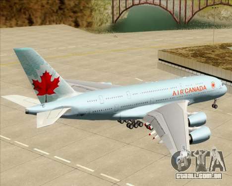 Airbus A380-800 Air Canada para GTA San Andreas