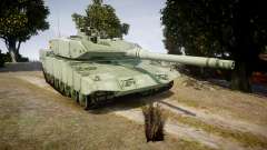 Leopard 2A7 ES Green para GTA 4