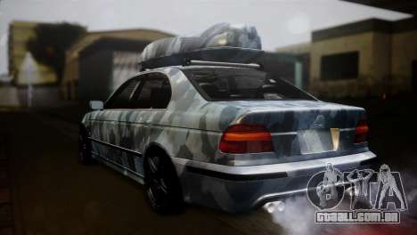 BMW M5 E39 Camouflage para GTA San Andreas