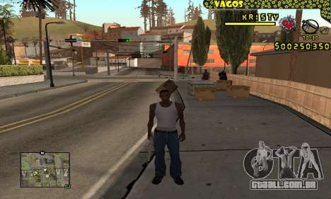 C-HUD Vagos para GTA San Andreas