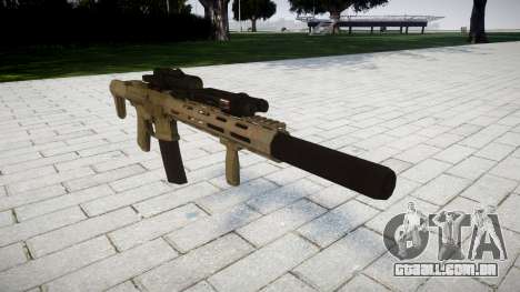 Rifle de assalto AAC Honey Badger [Remake] para GTA 4