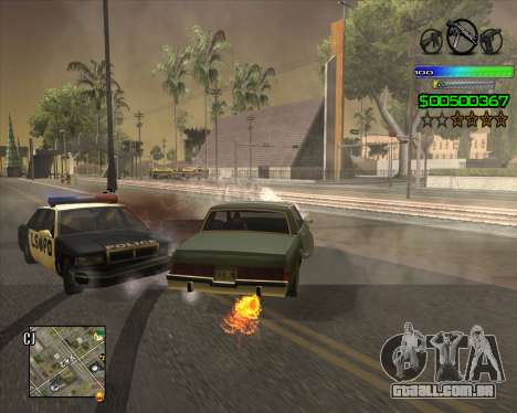 C-HUD Simple para GTA San Andreas