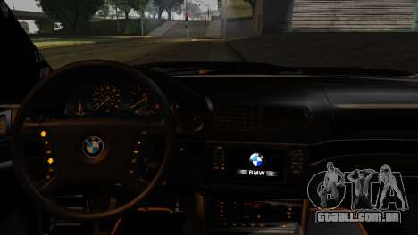 BMW M5 E39 Camouflage para GTA San Andreas