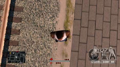 C-HUD White para GTA San Andreas