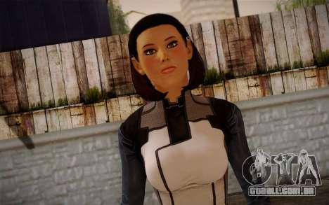 Dr. Eva Core New face from Mass Effect 3 para GTA San Andreas