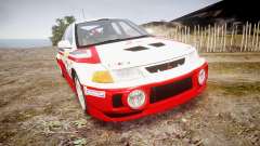 Mitsubishi Lancer Evolution VI Rally Edition para GTA 4