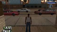 Police HUD para GTA San Andreas