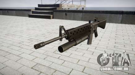 Rifle M16A2 M203 sight3 para GTA 4