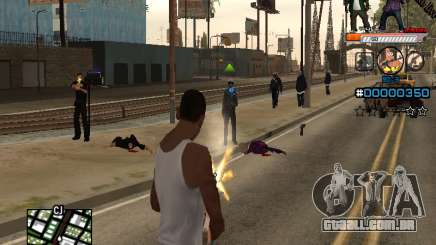 C-HUD Ghetto Live para GTA San Andreas