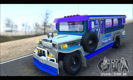 Light Jeepney para GTA San Andreas