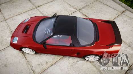 Honda NSX-R para GTA 4