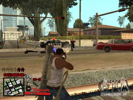 C-HUD Yakuza para GTA San Andreas