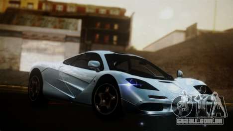 McLaren F1 Autovista para GTA San Andreas