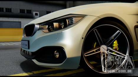 BMW 4-series F32 Coupe 2014 Vossen CV5 V1.0 para GTA San Andreas