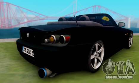 Honda S2000 para GTA San Andreas