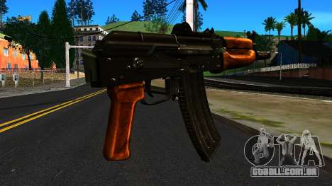 Brilhante AKS-74U v2 para GTA San Andreas