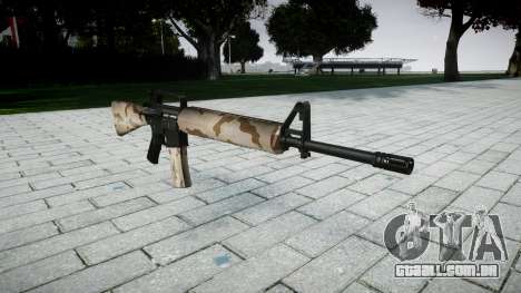 O M16A2 rifle saara para GTA 4