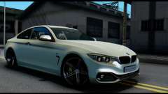 BMW 4-series F32 Coupe 2014 Vossen CV5 V1.0 para GTA San Andreas