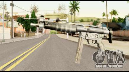 MP5 com o cano Dobrado para GTA San Andreas