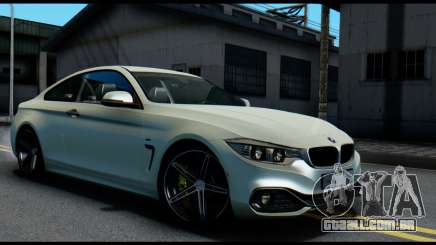 BMW 4-series F32 Coupe 2014 Vossen CV5 V1.0 para GTA San Andreas