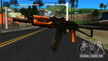 Brilhante AKS-74U v1 para GTA San Andreas