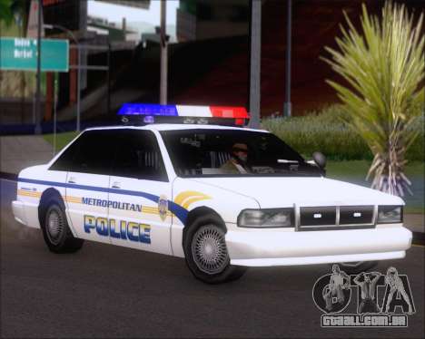 Police LS Metropolitan Police para GTA San Andreas