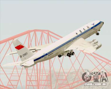 Boeing 707-300 CAAC para GTA San Andreas