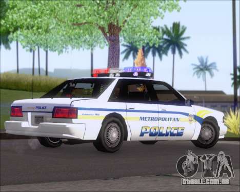Police LS Metropolitan Police para GTA San Andreas