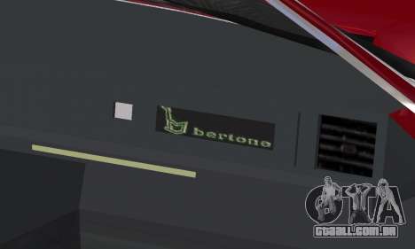 Fiat Bertone X1 9 para GTA San Andreas