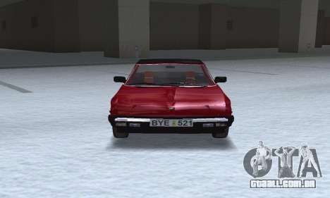 Fiat Bertone X1 9 para GTA San Andreas