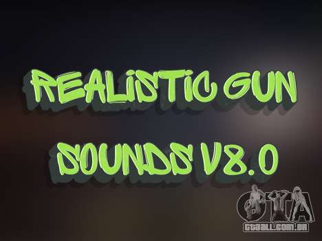 Realistic Gun Sounds v8.0 para GTA San Andreas