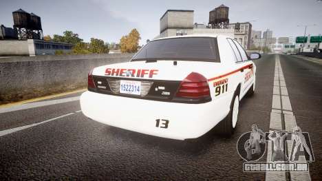 Ford Crown Victoria Sheriff [ELS] rims2 para GTA 4