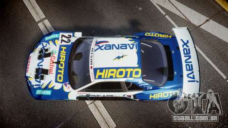 Nissan Skyline R34 2003 JGTC Xanavi Hiroto para GTA 4