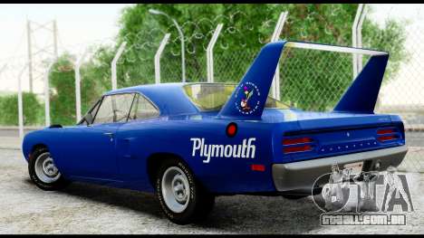 Plymouth Roadrunner Superbird RM23 1970 HQLM para GTA San Andreas