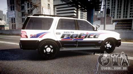 Ford Expedition 2010 Delta Police [ELS] para GTA 4