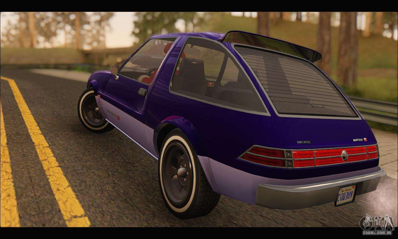 Declasse rhapsody gta 5 замена