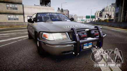 Ford Crown Victoria Sheriff K-9 Unit [ELS] pushe para GTA 4