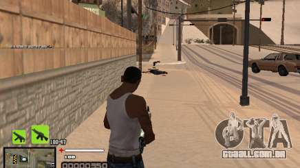 Um simples C-HUD para GTA San Andreas