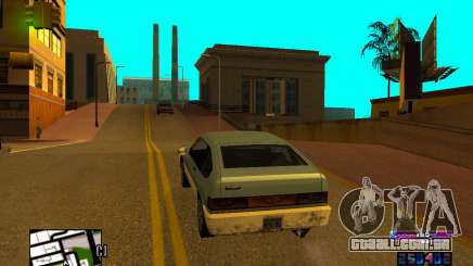 Space C-HUD v2.0 para GTA San Andreas