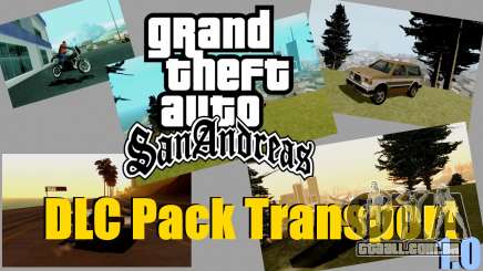 Transporte novo e compra para GTA San Andreas