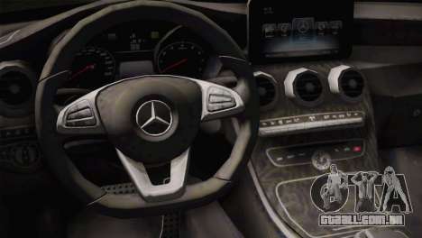 Mercedes-Benz C250 AMG Edition 2014 SA Plate para GTA San Andreas