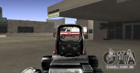 Sniper scope mod para GTA San Andreas