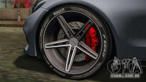 Mercedes-Benz C250 AMG Edition 2014 SA Plate para GTA San Andreas