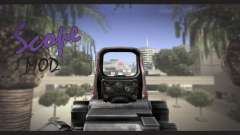 Sniper scope mod para GTA San Andreas