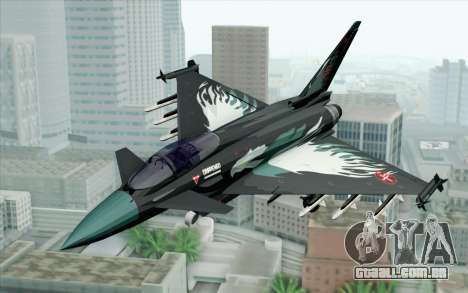 EuroFighter Typhoon 2000 Black Hawk para GTA San Andreas