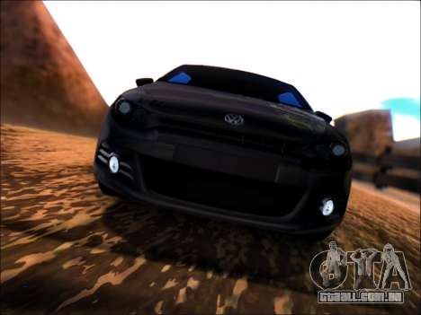 Volkswagen Scirocco Tunable para GTA San Andreas