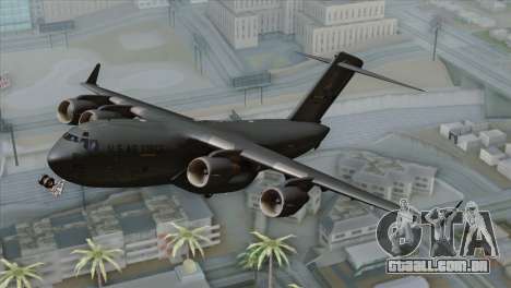 C-17A Globemaster III USAF McGuire para GTA San Andreas