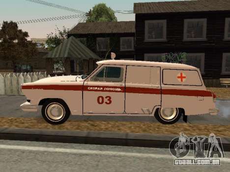 GÁS de 22 de ambulância para GTA San Andreas